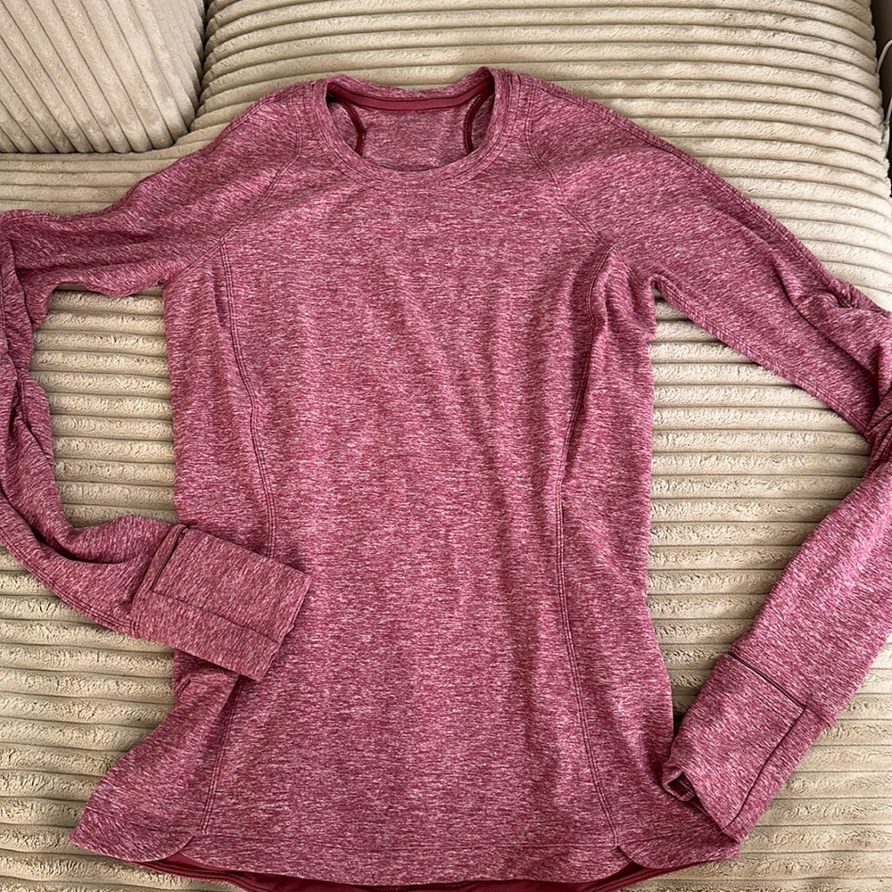 Lululemon ready to rulu LS- size 6